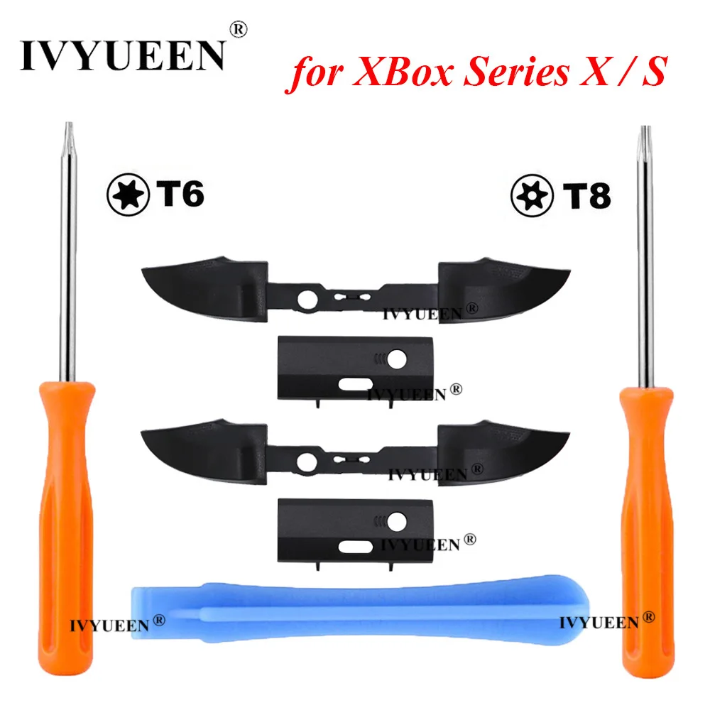 IVYUEEN 2 набора кнопки LB и RB бампера для Microsoft XBox серии X S контроллер Кнопка запуска