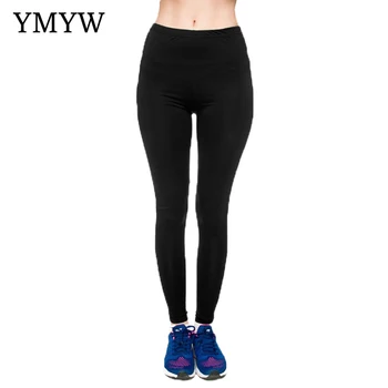 

YMYW High Elasticity Casual Active Office Lady Leggings Fitness Feminina Outdoor Ankle-length Slim Soild легенсы для фитнеса