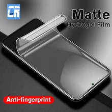 No Fingerprint Matte Hydrogel Film for Xiaomi Redmi Note 8 7 7A K20 Pro 4 4x Screen Protector for Xiao A3 Lite Safety Film Case