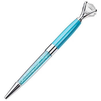 

New Big Diamond Metal Pen Student Gift Diamond Ballpoint Pen Creative Crystal Advertising Pen