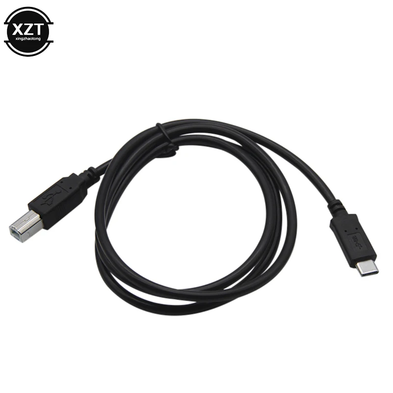 USB 3,1 type C штекер к USB 2,0 type B Мужской USB удлинитель для телефона жесткий диск удлинитель шнура