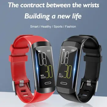 

Hot Sale Women Men IP67 Waterproof Sports Smart Bracelet V20 Multifunctional AI Heart Rate Blood Pressure Bluetooth Wristband