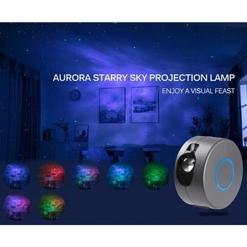 

USB LED Night Light Colorful Starry Sky Projector Romantic Projection Lamp Remote Control Light Birthday Gift