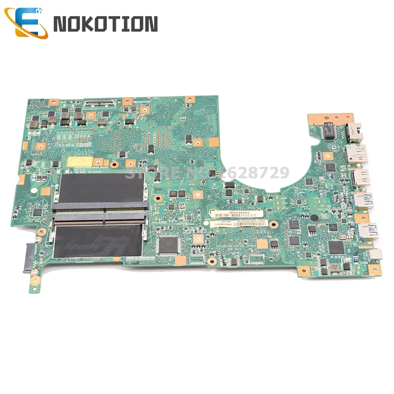 NOKOTION для ACER Хищник G9-591 Материнская плата ноутбука P5NCN P7NCN NBQ0211003 NB. Q0211.003 GTX980M 4G GDDR5 SR2FQ I7-6700HQ 2,6 ГГц