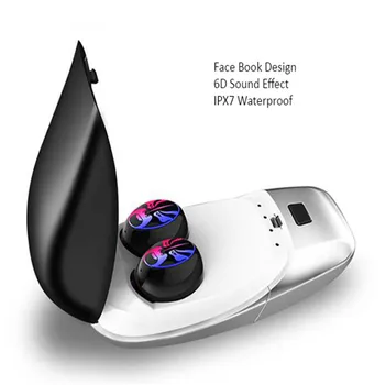 

Bluetooth 5.0 Face Book Earphones Hifi In Ear Phone Buds Tws Head Phones Earphone Gaming Headset Earbuds Inpods True Wireless