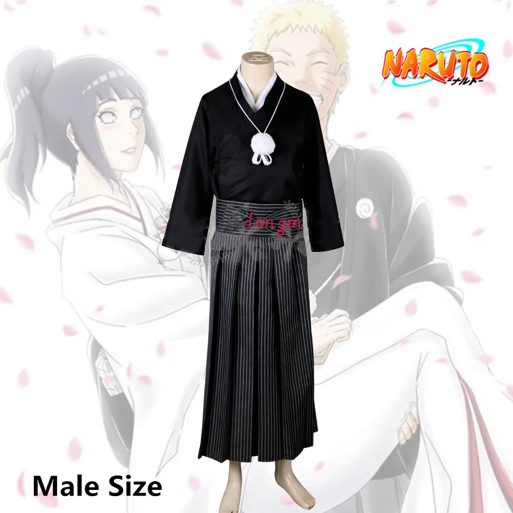 Costume Male Size Аниме Наруто Ураганные Хроники Наруто Узумаки Свадебный костюм кимоно Косплей Костюм Хэллоуин костюмы для мужчин взрослых на заказ - Цвет: Costume Male Size