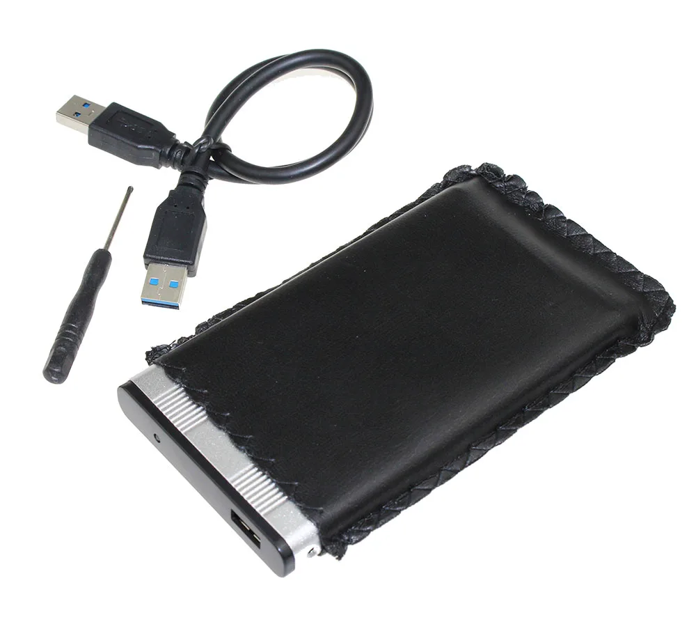 2.5 Inch Notebook SATA HDD Case To Sata USB 3.0 SSD HD Hard Drive Disk External Storage Enclosure Box With USB 3.0 Cable external hard drive case