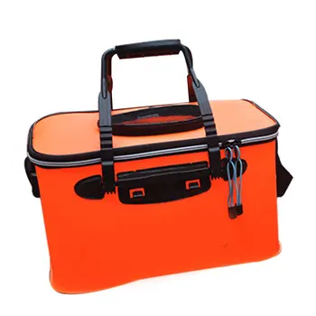 

NEW Fishing Bucket Box Folding Storage Container Carrier Large Capacity with Handle for Outdoor