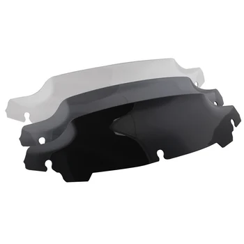 

Motorcycle Smoke 4.5" Wave Windshield Fits For Harley Touring FLHTCU FLHX FLHTK FLHXS 2014-up 2015 2016 2017 2018 2019