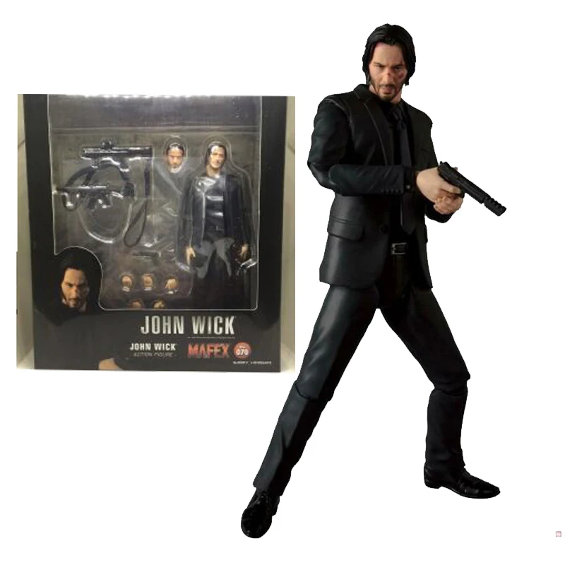 

6inch New Mafex 070 JOHN WICK Action Figure Collectable Model Toy Gift For Kids