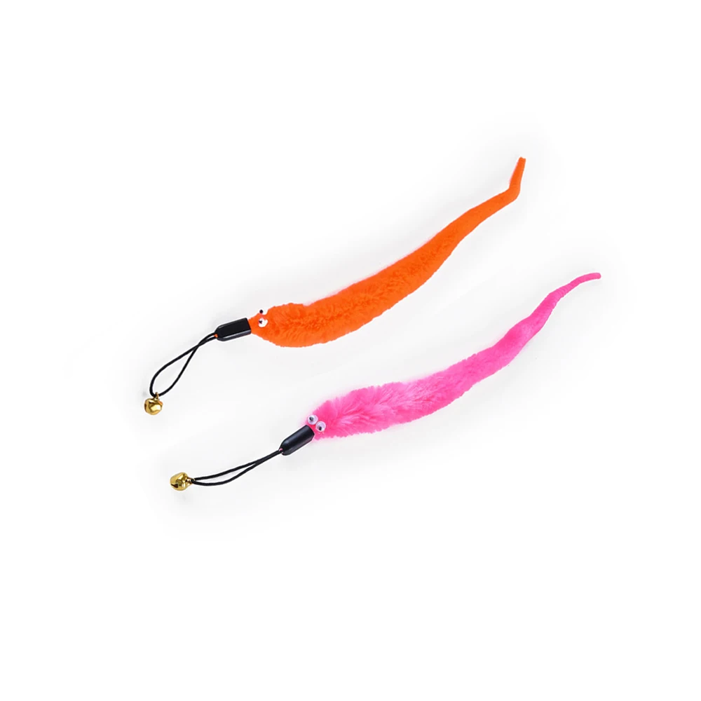 Suction Cup Simulation Bird Interactive Cat Toy Detachable Replacement Feather Bird for Kitten Teaser Play Chase Cat Stick Toys 