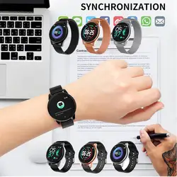 Новые смарт-часы 4,0 IP67 водонепроницаемые часы Multy-функциональные умные часы мониторинг сна спортивный браслет для женщин и мужчин SmartWatch
