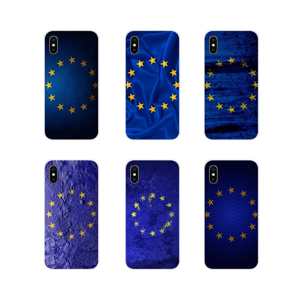 

For Huawei Mate Honor 4C 5C 5X 6X 7 7A 7C 8 9 10 8C 8X 20 Lite Pro Accessories Phone Cases Covers European Union Flag
