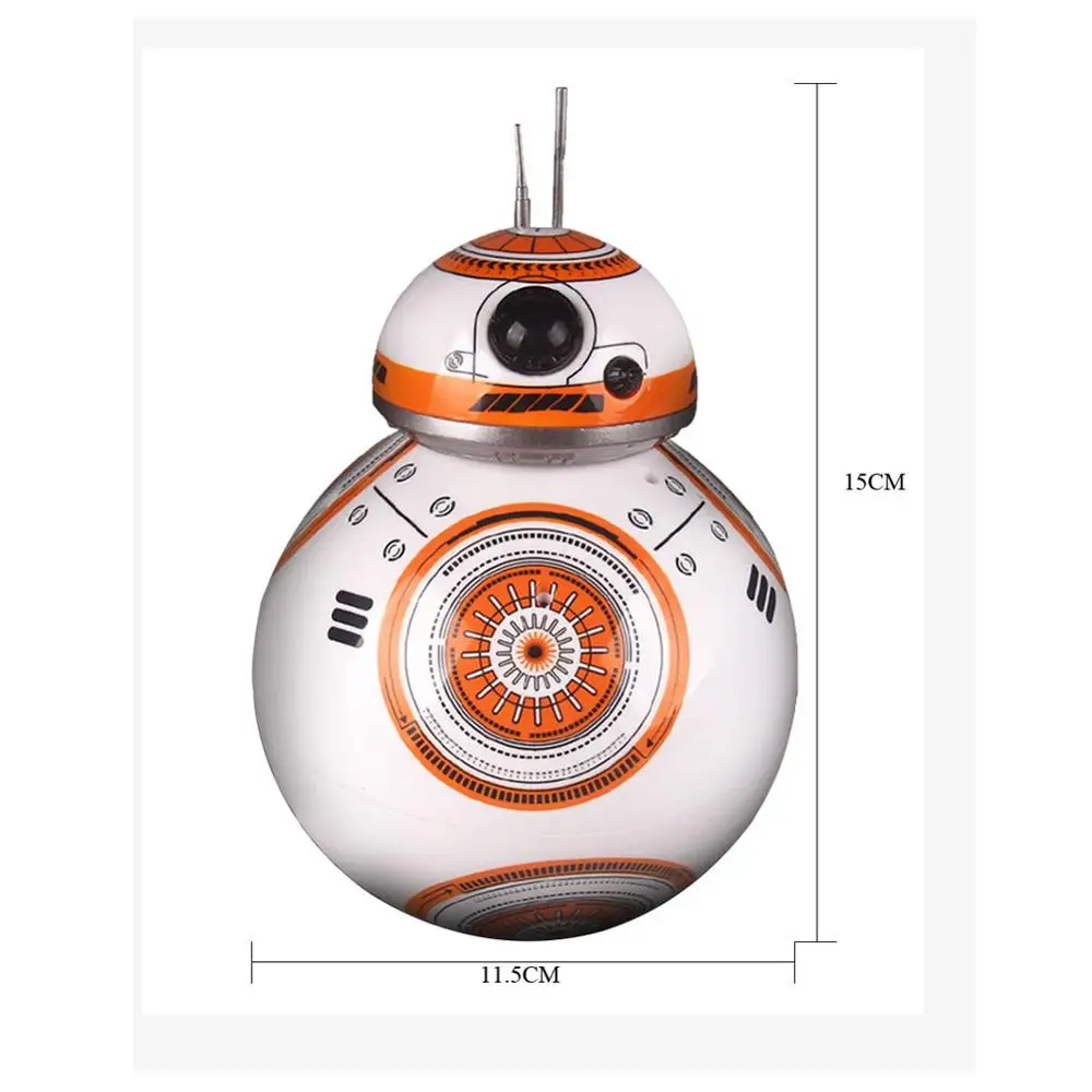 Star Wars Sound Dancing Electric RC Robots BB8 Small Ball 2.4G Remote Control Action Figure Kid Toys Intelligent Model Gifts Star Wars Sound Dancing Electric RC Robots BB8 Small Ball 2.4G Remote Control Action Figure Kid Toys Intelligent Model Gifts