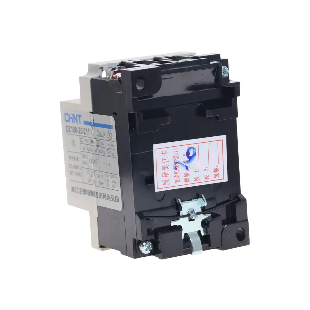 CHNT DZ108 20/211 5A (3.2 5A) автоматический выключатель защиты двигателя 3VE1 MCCB в литом