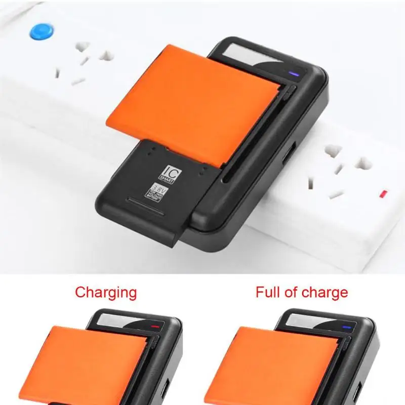 2 в 1 портативный USB универсальный аккумулятор умное зарядное устройство USB зарядное устройство для смартфона интеллектуальный контроль зарядки аккумулятора цепь