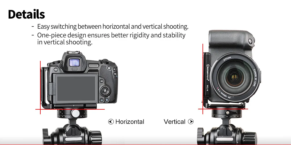 SUNWAYFOTO PCL-R специальный l-кронштейн для Canon EOS R