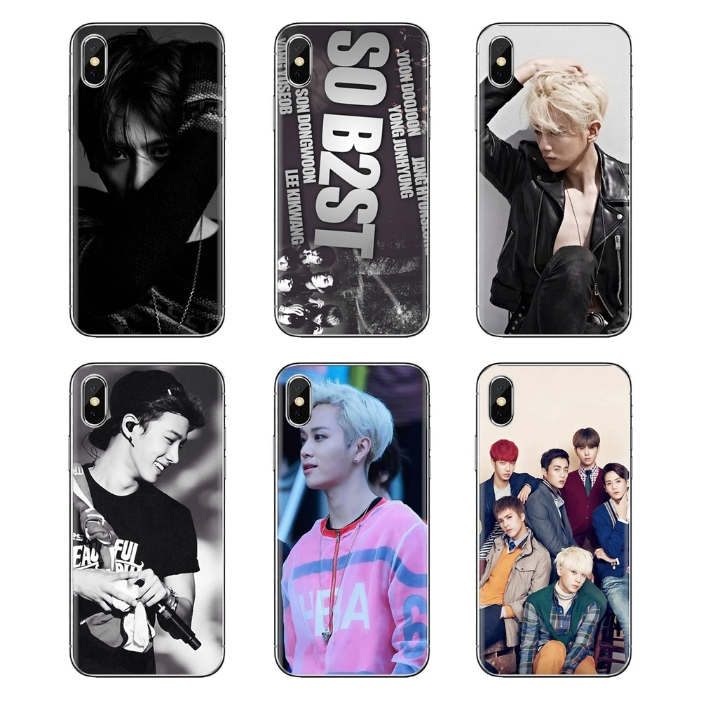 For Xiaomi Mi3 Samsung A10 A30 A40 A50 A60 A70 Galaxy S2 Note 2 Grand Core Prime Beast B2ST KPOP Fan pop group Soft Cases Covers |