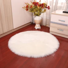6 см длинный мягкий искусственный мех пушистый коврик крышка стула Подушка диванная подушка для гостиной спальни комод 35x35 см | 45x45 см | 45x50 см