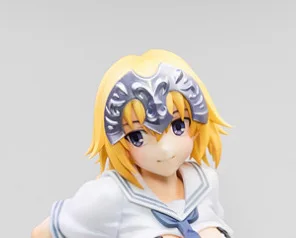 

Yaya Anime Fate/ Grand Order Sailor Suit White School Uniform Joan of Arc Pretty Girl Garage Kit