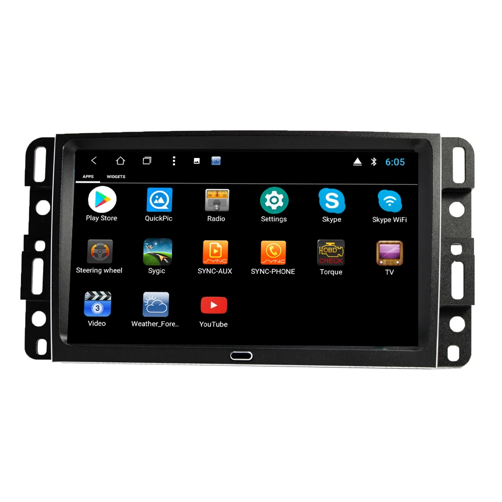 NaviTopia 1024*600 9 дюймов 8 core ram 2G rom 32G Android 8,1 автомобильный радиоплеер для Chevrolet epica/captiva