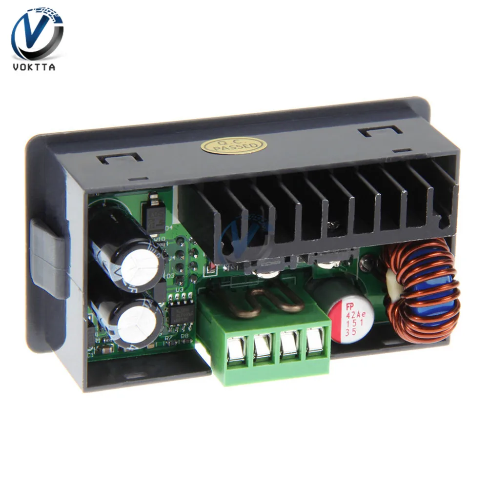DP30V5A цифровой ЖК-дисплей Постоянное Напряжение Ток понижающий Программируемый Модуль питания Амперметр Вольтметр метр