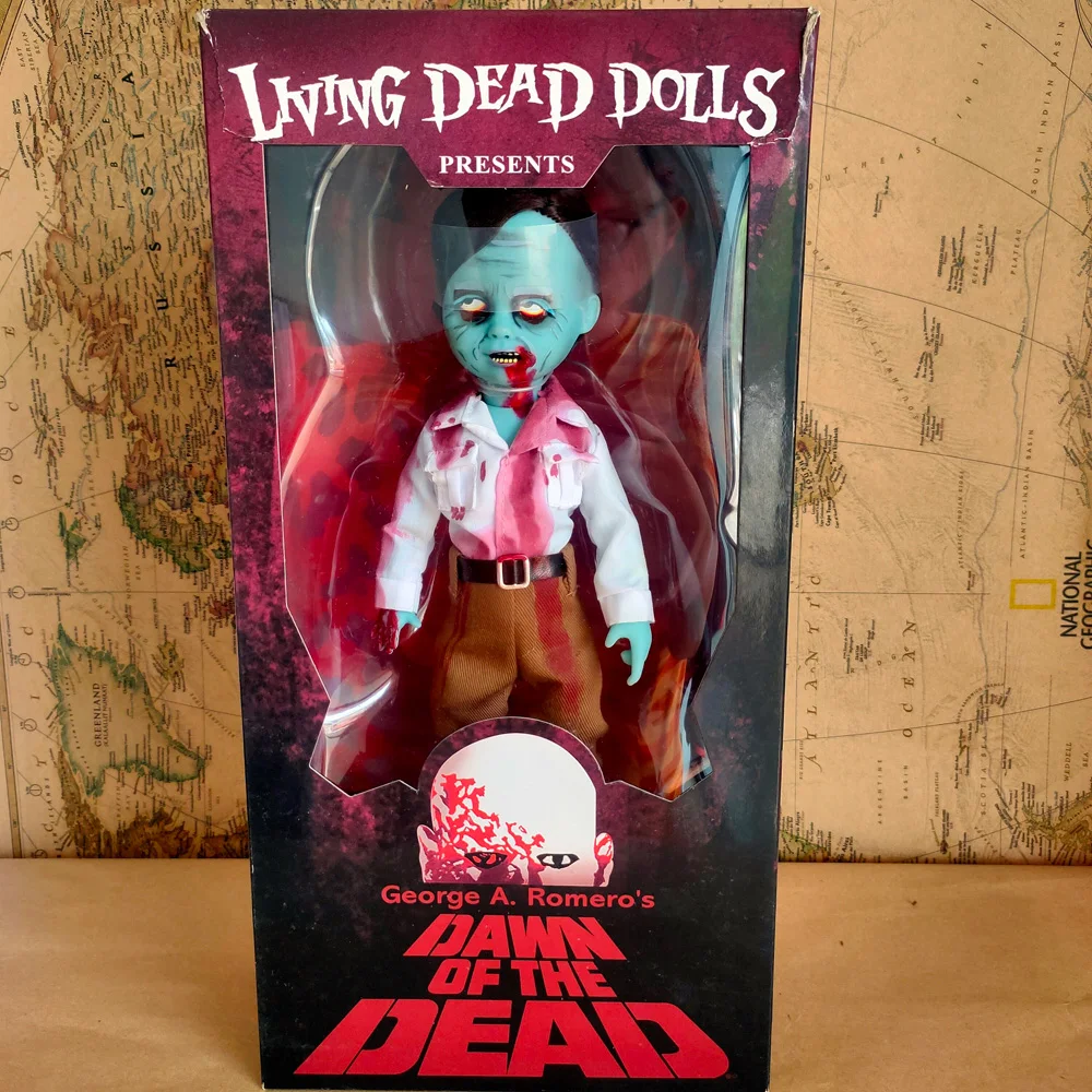 Vogue Living Dead Dolls LDD Presents George A.Romero's Dawn of the Flyboy Zombie Action Figure Model Toy Original Collect | Игрушки и