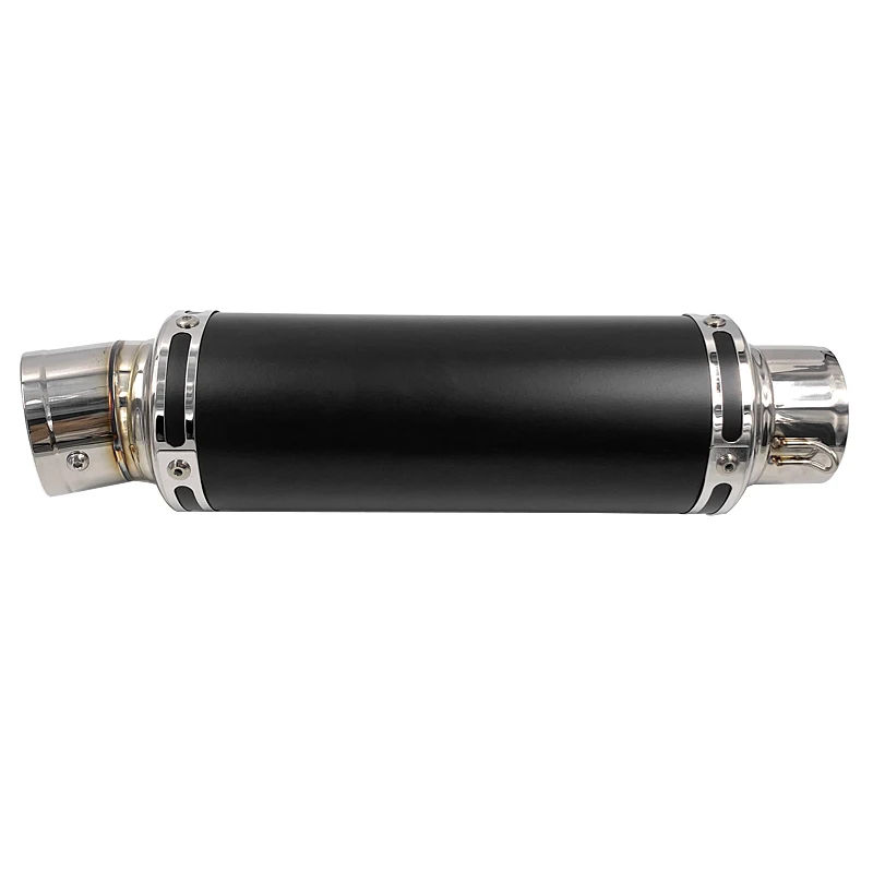 60mm Diameter Slip On Exhaust System Muffler Pipe including DB Killer Silencer Universal fits Motorcycles R6 ZX-6R S1000RR6