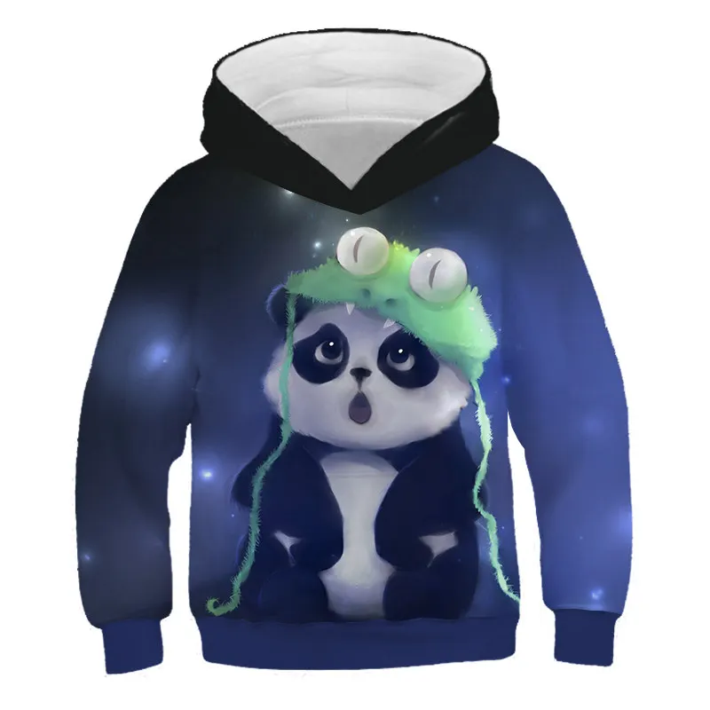 panda hoodie anime