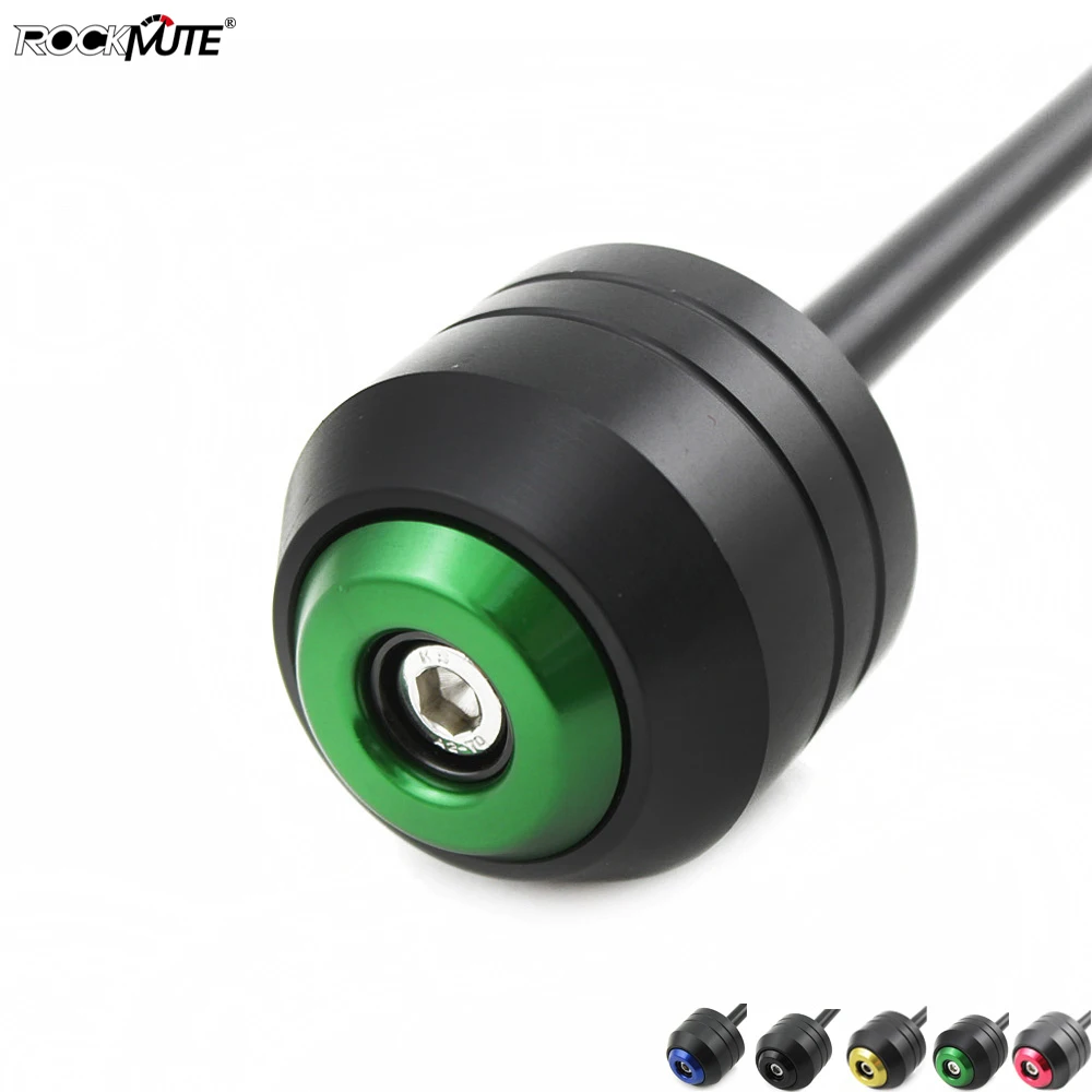 

Motorcycle POM Axle Fork Crash Sliders For YAMAHA MT-03 2007 2008 2009 2010 2011 2012 Front Wheel Protector Circle Decoration