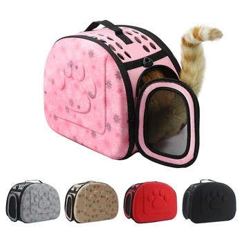 

Dog Carrier Bag Portable Cats Handbag Foldable Travel Pet Bag Puppy Carrying Mesh Shoulder Pet Bags