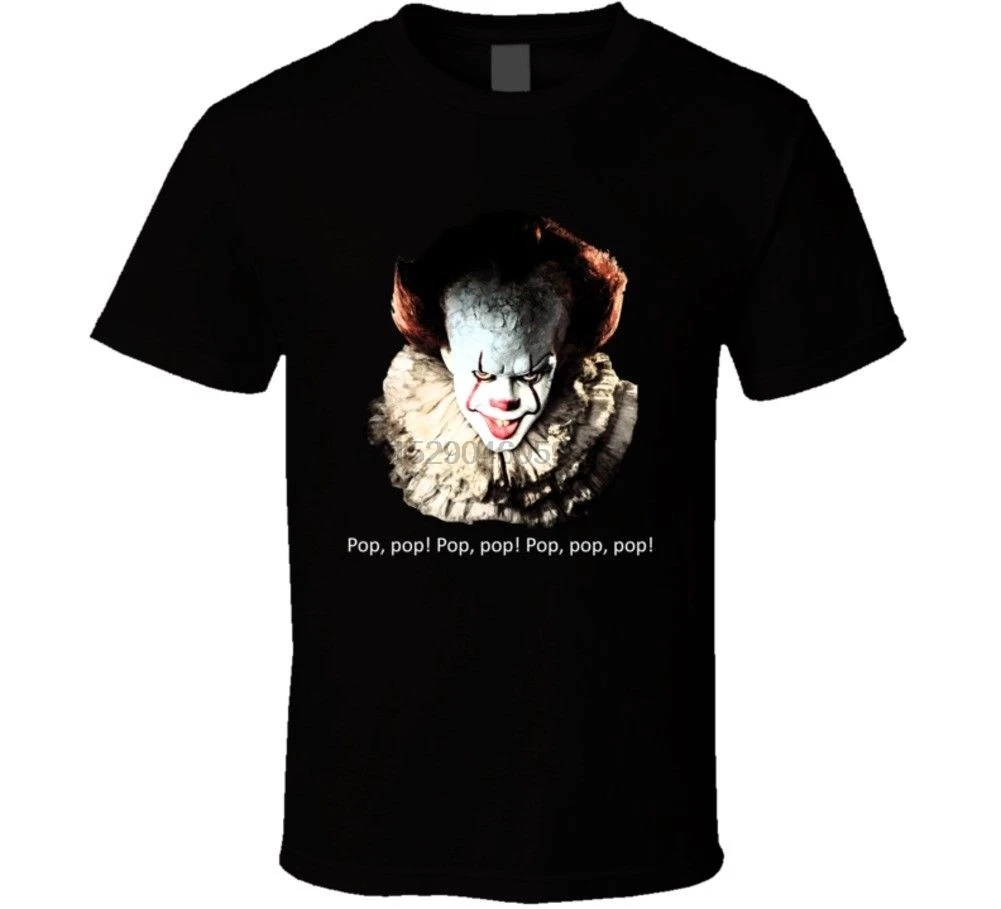 

It Pennywise Horror Thriller Funny Movie Fan T Shirt