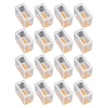 

16PCS Silicone Furniture Legs Table Chair Foot Leg Pad Protector Cover Silicone Cover Protect Floor Anti-slip patas para mueble