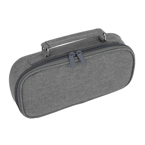 Office Storage Makeup Pencil Bag Oxford Fabric Stationery Cosmetic Portable With Zipper Home Large Capacity Desktop