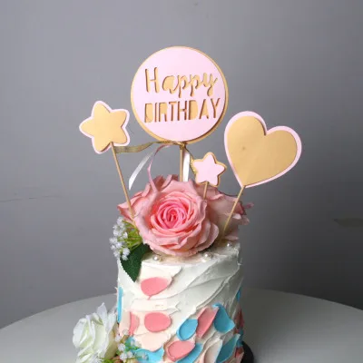 JOINHOT торт украшение торт Топпер в форме Луны Любовь Вы Луна обратно вечерние украшения для дня рождения