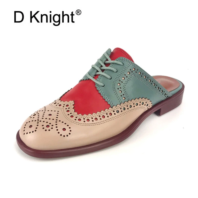 slip on brogues womens