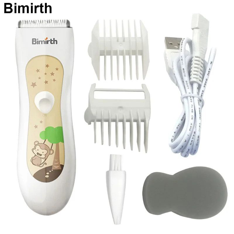 Электрический детский триммер для волос, машинка для стрижки волос, уход за волосами, машинка для стрижки, USB перезаряжаемая, тихая, для детей, младенцев, женщин, для домашних животных, бритва для волос