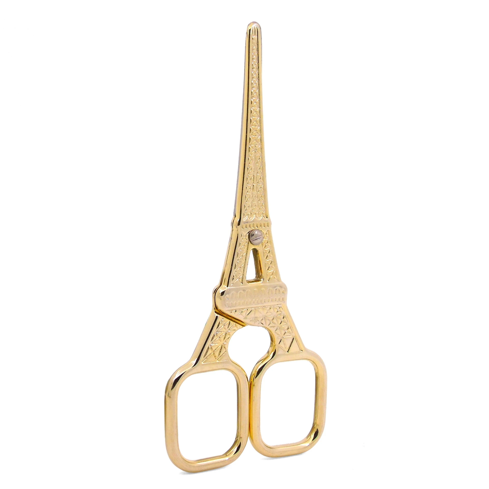 Vintage Needlework Scissors Eiffel Tower Tailor Scissors Antique Craft Embroidery Trimming Sewing Shears Embroidery