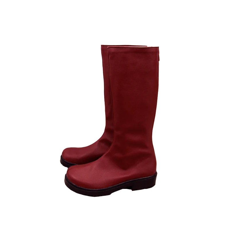 ROLECOS-Anime-One-Punch-Man-Cosplay-Shoes-Saitama-Cosplay-Battle-Suits-Red-High-Boots-for-Men