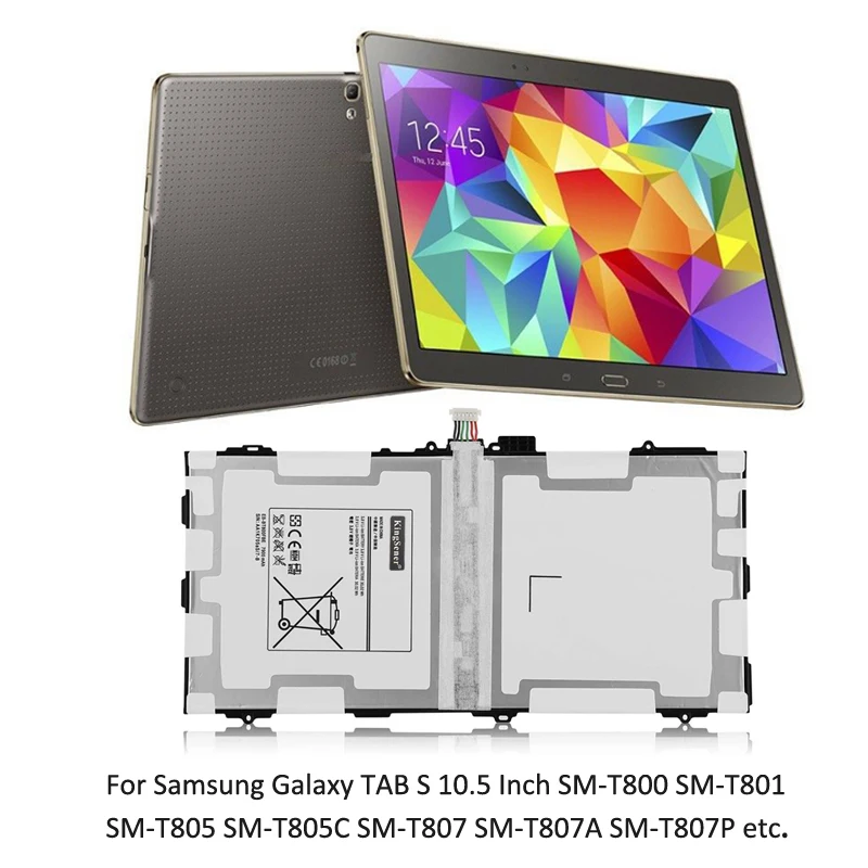 Galaxy TAB 10.5 S SM-T800 SM-T801 SM-T805 SM-T807 SM-T807A EB-BT800FBC