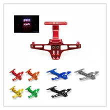 Мотоциклетная Лицензия ЧПУ поворотный держатель для поворотного сигнала номерной знак крепление для SUZUKI GSXR750 GSXR1000 GSXR600 GSXR750 GSX-S1000 F AB