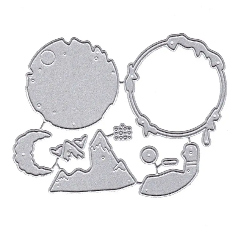 

Hi Santa Claus Metal Cutting Dies Stencil DIY Scrapbooking Album Stamp Paper Card