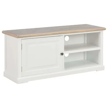

VidaXL TV Cabinet White 90x30x40 Cm Wood 249879