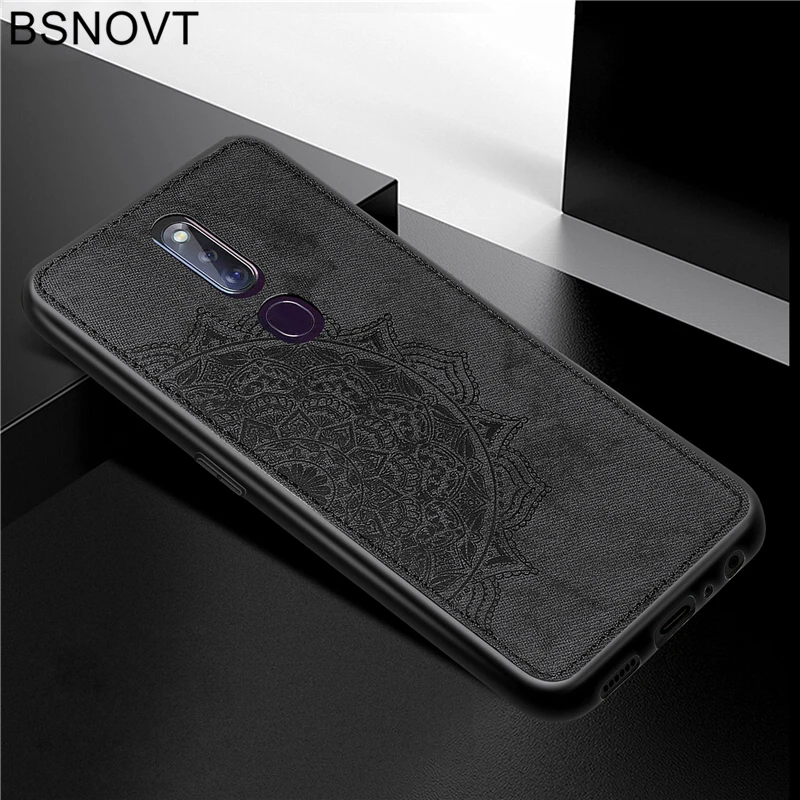 

For OPPO F11 Pro Case TPU Frame Cloth Fabric Fashion Patterned Dirt-resistant Phone Case For OPPO F11 Pro Cover For OPPO F11 Pro