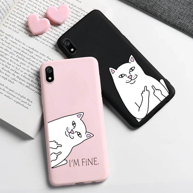 Милый чехол для Xiaomi Redmi Note 8 Pro чехол силиконовый чехол для Xiomi Redmi Note 7 K20 8A 7A 6A 5A Prime 5 плюс 6 Pro 4X Go S2 чехлы