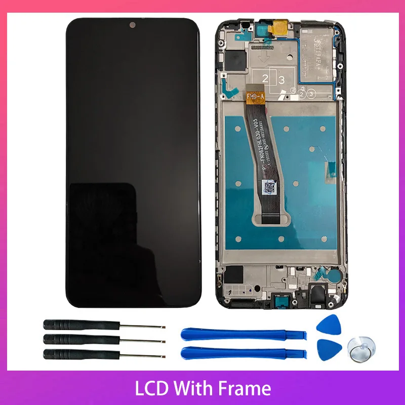 6.21" Original for Huawei P Smart LCD Display 10-Touch Digitizer Assembly With Frame for P Smart Lcd Screen - Цвет: Black With  Farme