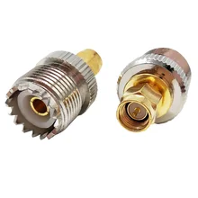Долговечный конвертер Женский к SMA мужской разъем RF коаксиальный SO-239 портативный адаптер