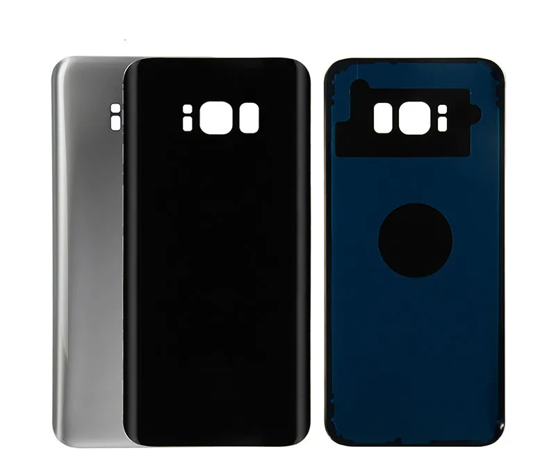 

10pcs Top quality For Samsung Galaxy S8 Plus G955 Battery Back Cover Glass Panel Rear Cover Housing Doo+Repair tools