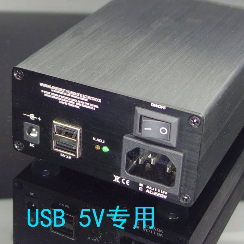 WEILIANG аудио 25W Линейный стабилизированный блок питания на выходе USB* 2+ DC 5V