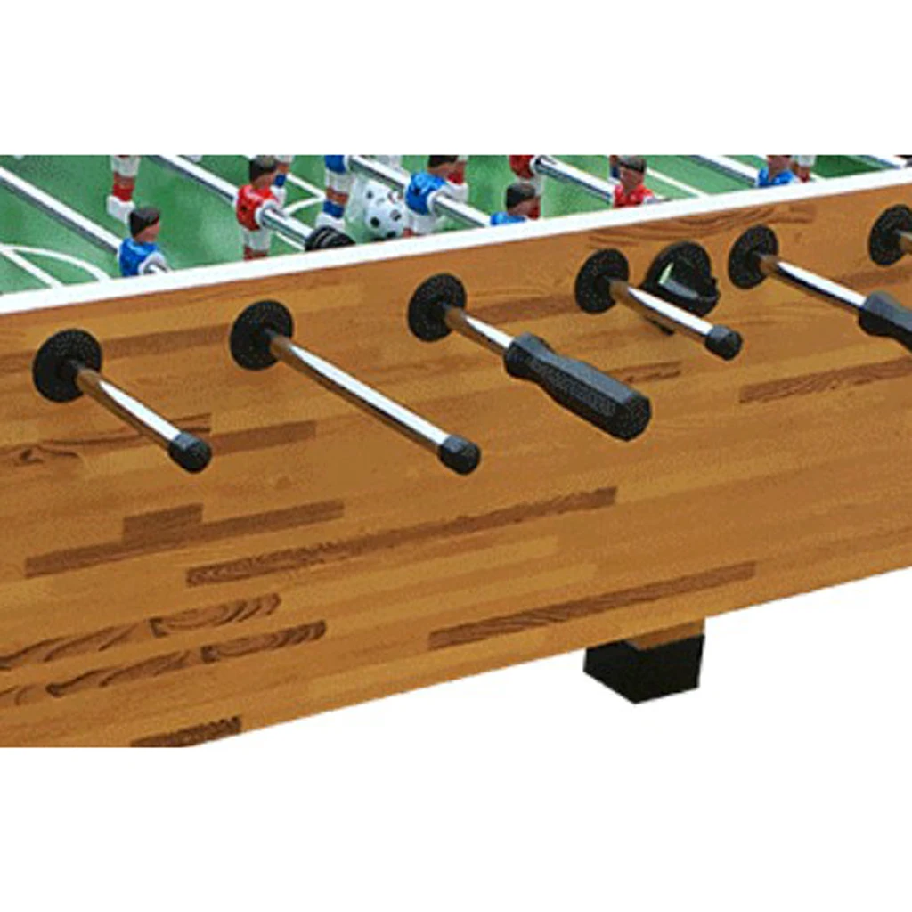16 Pieces Table Football Rod Cover End Caps Soccer Foosball Machine Rubber Caps Accessories table football game tabletop soccer game